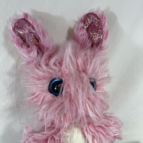 Scruff a Luvs - Moose - Pink Bunny - Blue Eyes - Messy Hair - So CUTE!!! - Picture 2 of 9